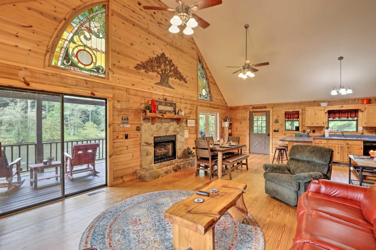 Rivers Edge - Ultimate Riverfront Getaway Hayesville Exteriér fotografie